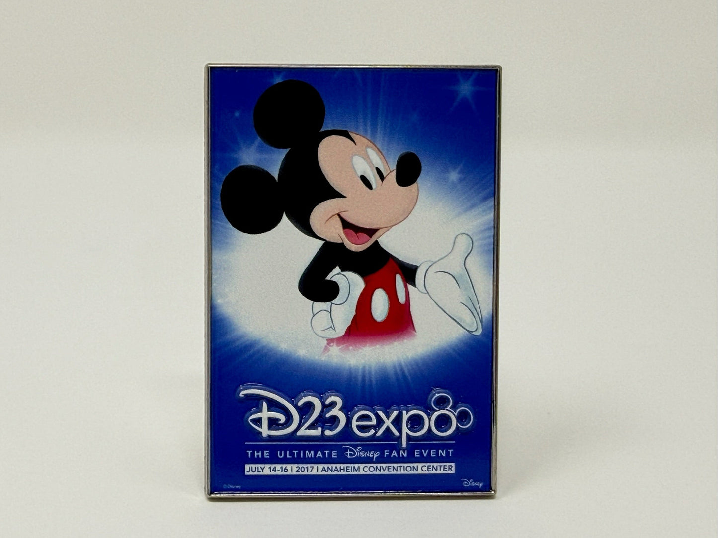 Disney D23 Through the Years Mystery Event Poster 2017 Expo Mickey Mouse Pin