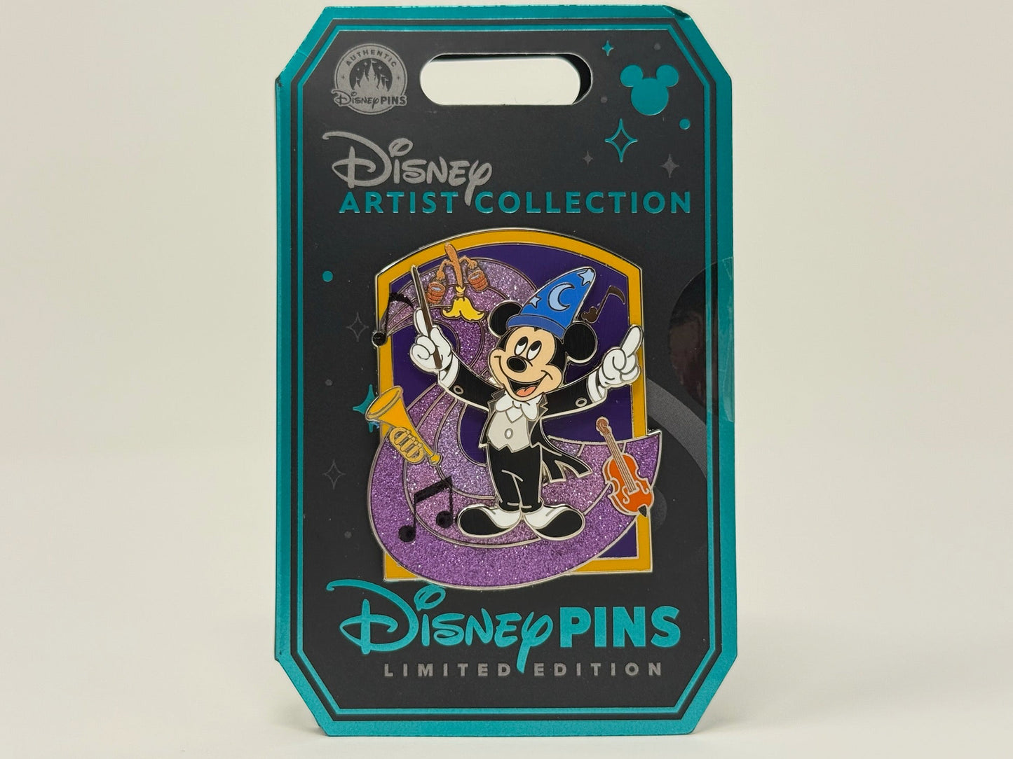 Disney Artist Collection Parks Attraction Series Sorcerer Mickey's PhilharMagic Pin